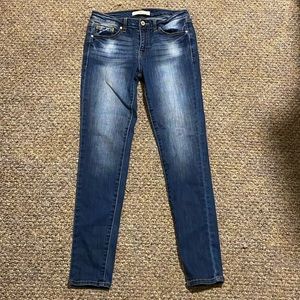 👖🎉NWOT KANCAN Los Angeles Skinny Medium Dark Wash Jeans KC7085YT Size 7/27👖🎉